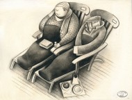 Covarrubias, "Midday Siesta at Sea"