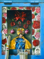 Niño en tule