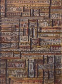Joaquín Torres-García, "Pintura Constructiva #3", oil on board mounted on panel, 27 3/8 × 20 inches, 1937 Joaquín Torres-García, "Pintura Constructiva #3", oil on board mounted on panel, 27 3/8 × 20 inches, 1937