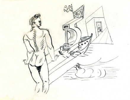 Untitled (Nude with Boat)