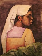 Girl with White Veil