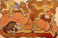 The Defeat of Zipacna (from Popol Vuh)