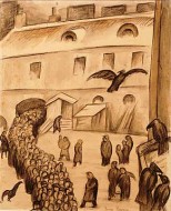 The Procession II–Moscow Scene