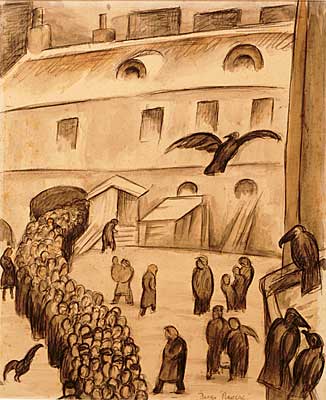 The Procession II–Moscow Scene