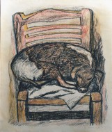 Tamayo, "Perro durmiendo"