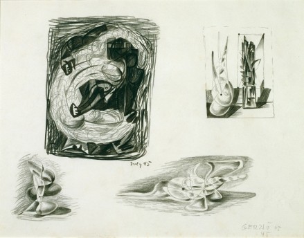 Untitled (Four Drawings)