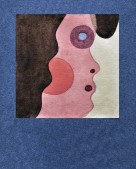 Alejandro Xul Solar, "Cara", watercolor and pencil on paper laid down on card, 3¾ × 3¾ inches; 6 x 5 inches (card), 1919 Alejandro Xul Solar, "Cara", watercolor and pencil on paper laid down on card, 3¾ × 3¾ inches; 6 x 5 inches (card), 1919